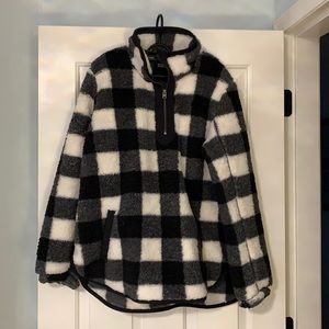 Abercrombie & Fitch Sherpa hoodie